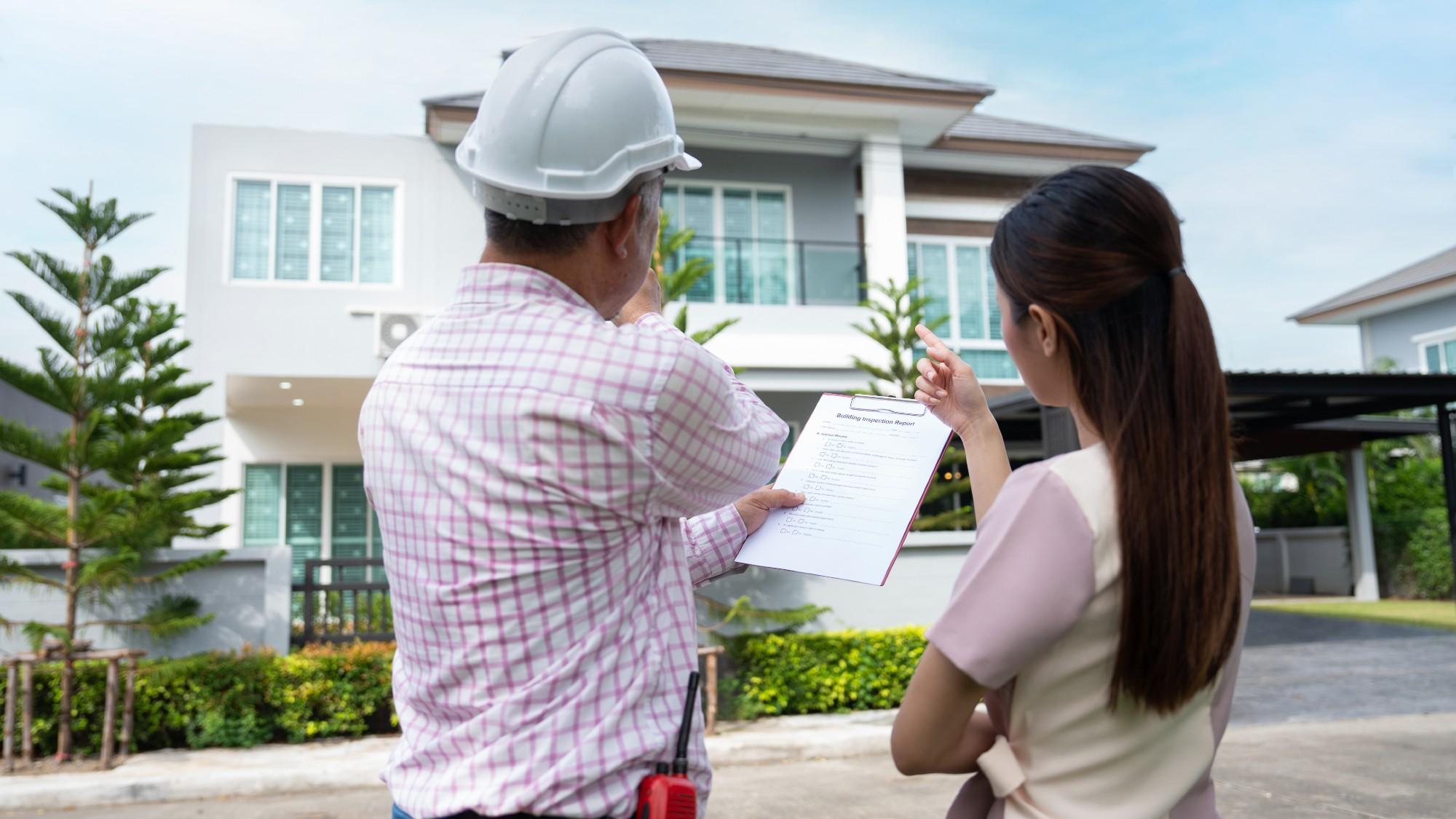 Professional home inspection uncovering potential issues after an offer is accepted.