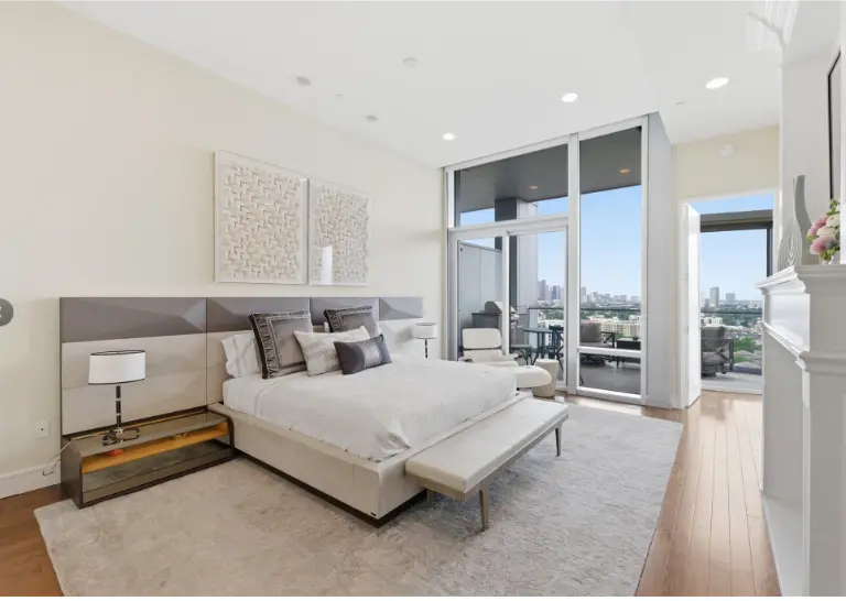 City view from 2727 Kirby Drive Unit 16C