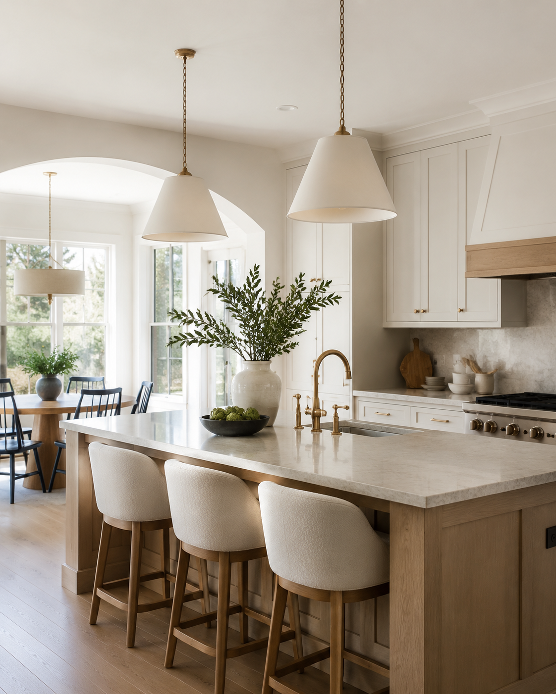 Professionally staged Houston home prepared for sale