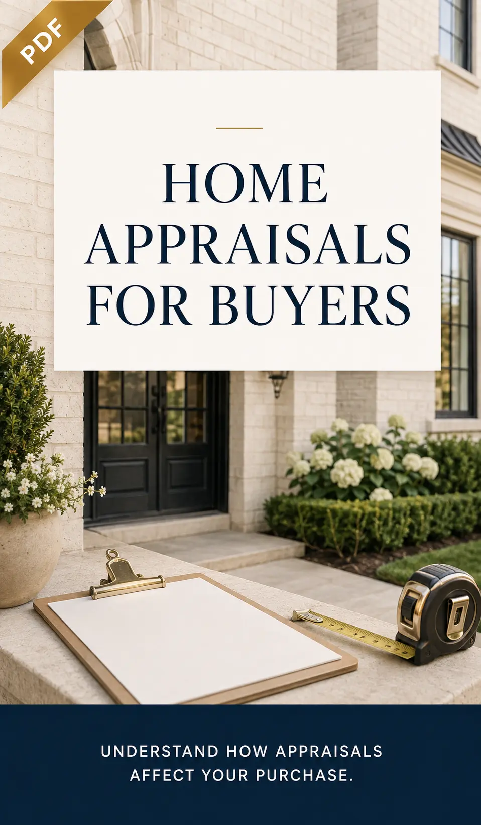 Home Appraisals for Buyers guide cover