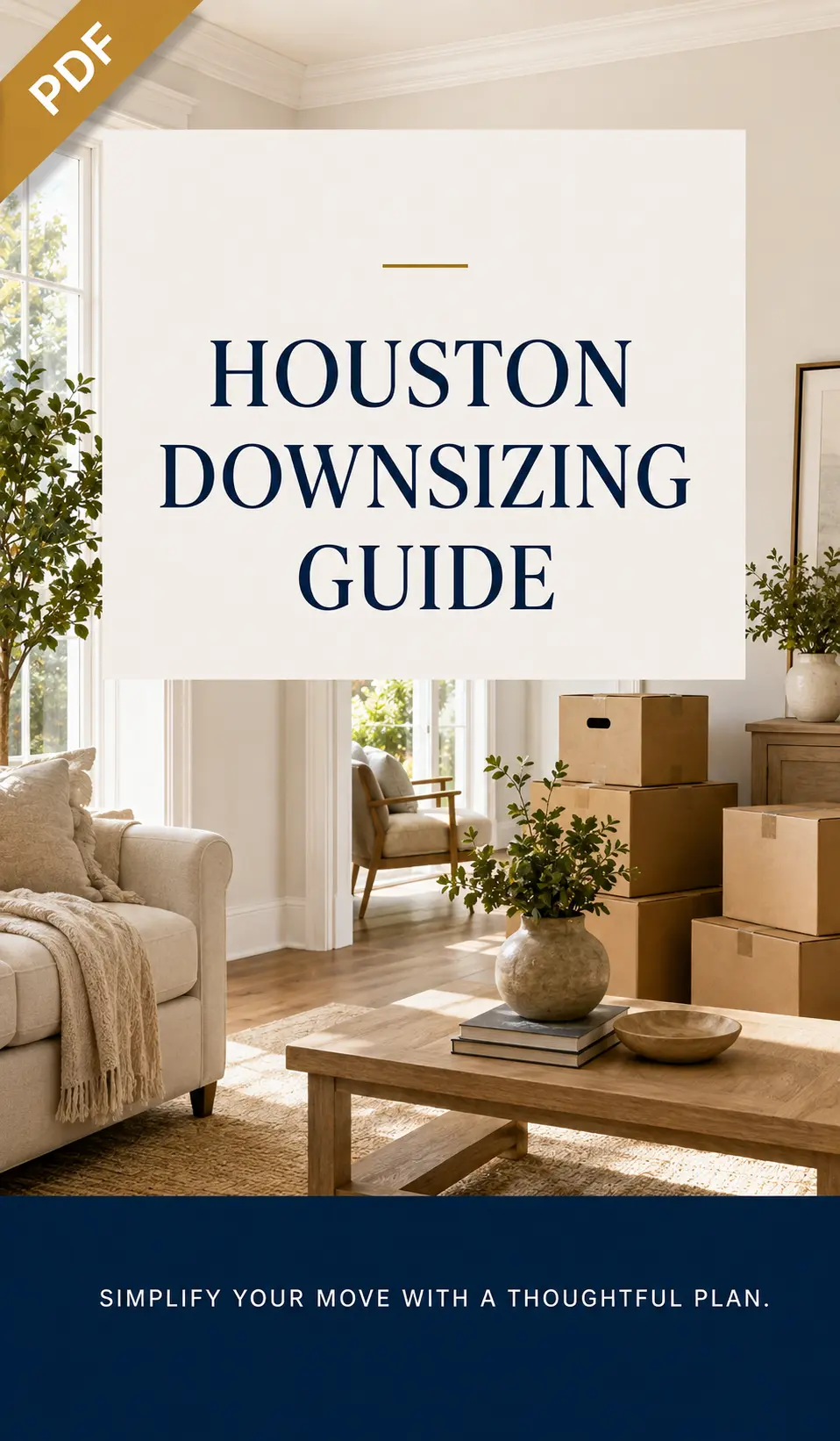 Houston Downsizing Guide cover