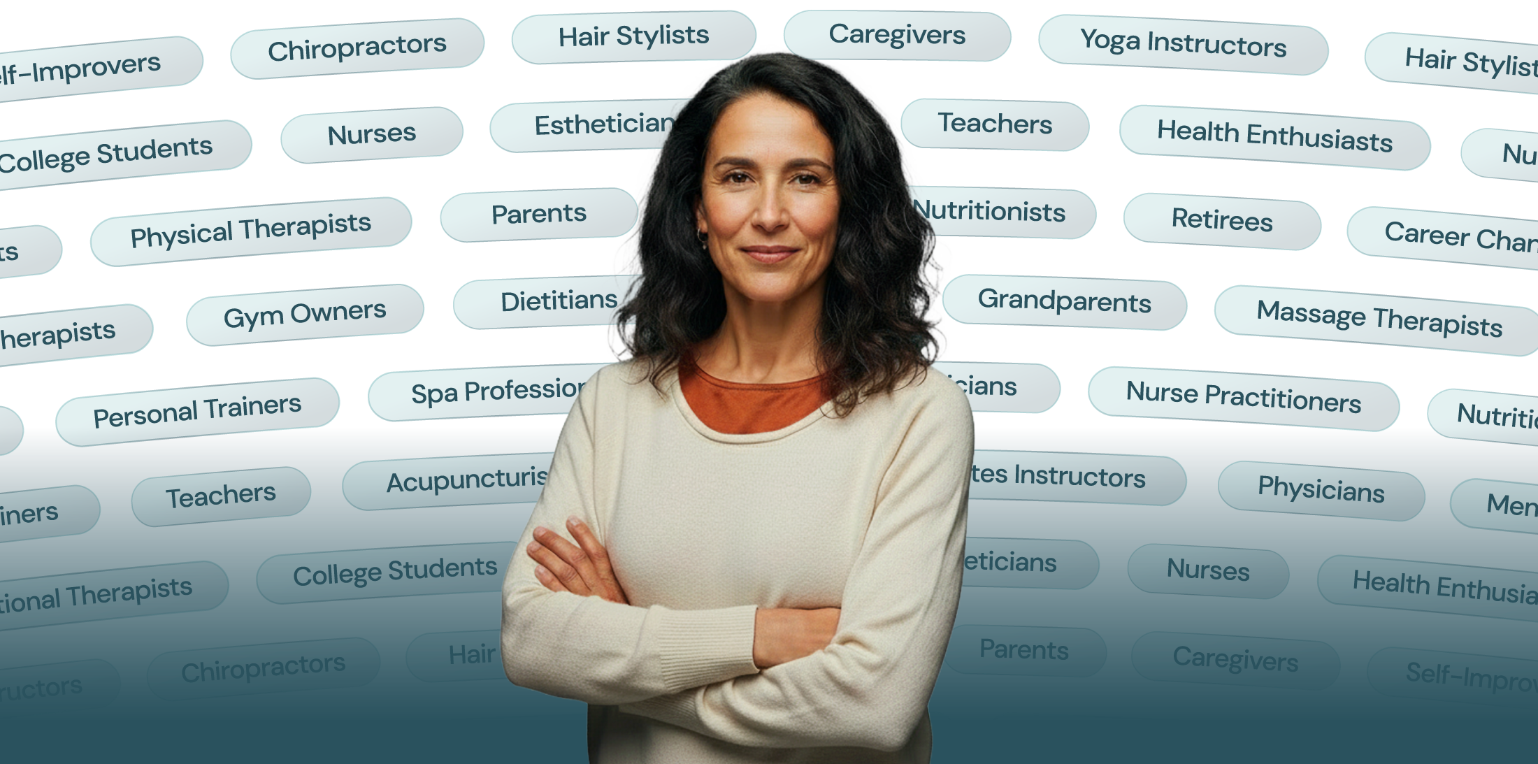 Woman Standing Infront of Background Descriptions of IHPI Students