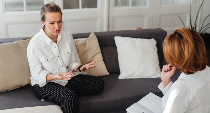 Mental Health Counselor Working with Client Mental Health Counselor Working with Client