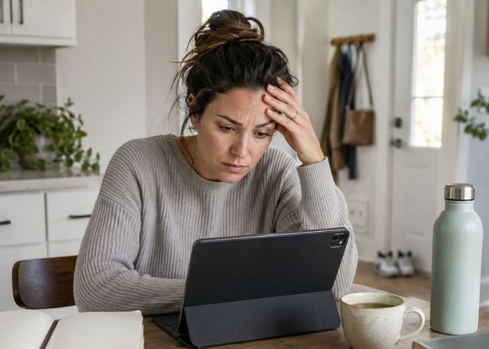 Overwhelmed Woman