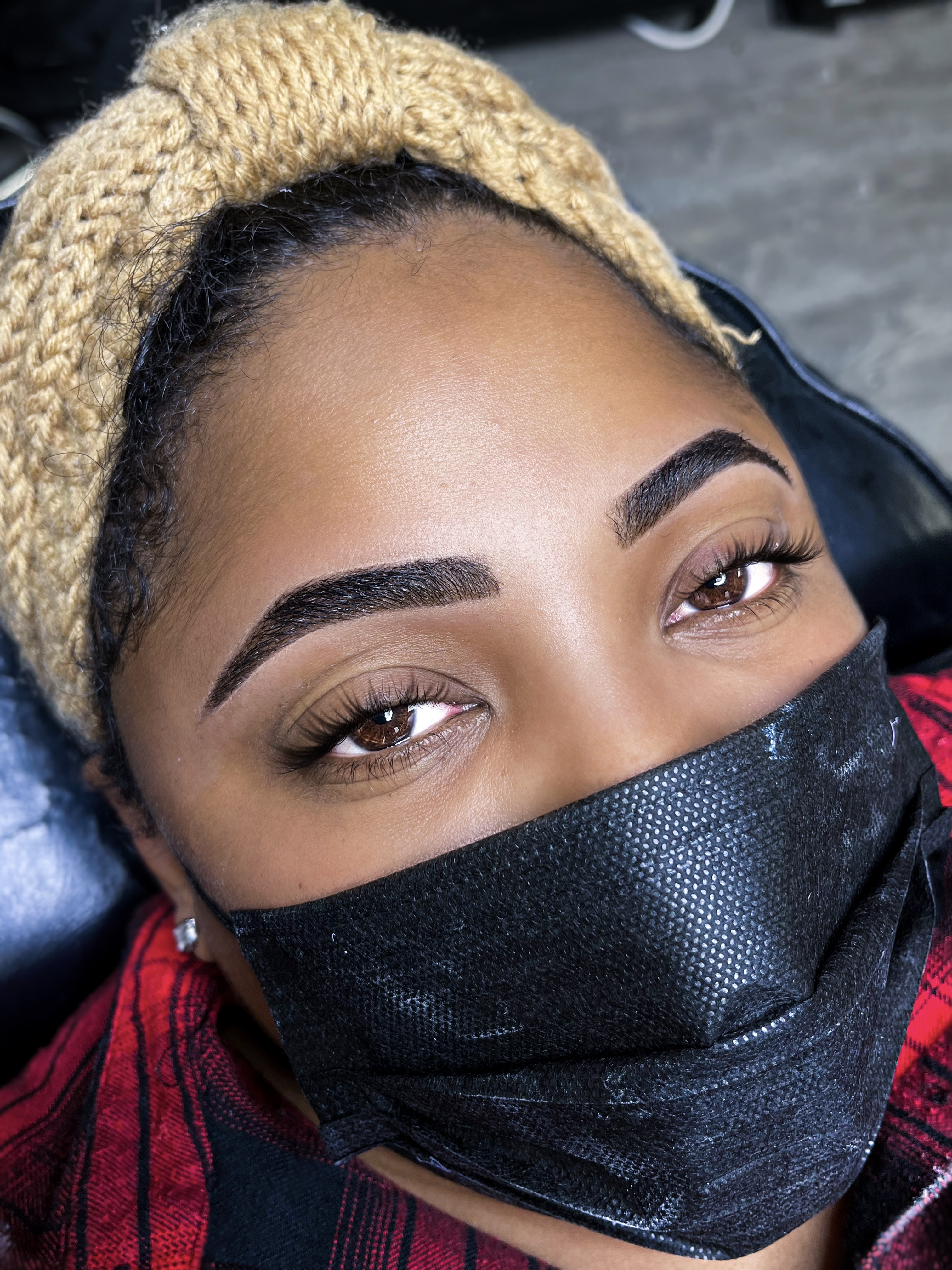 After brow services — Cleveland beauty studio