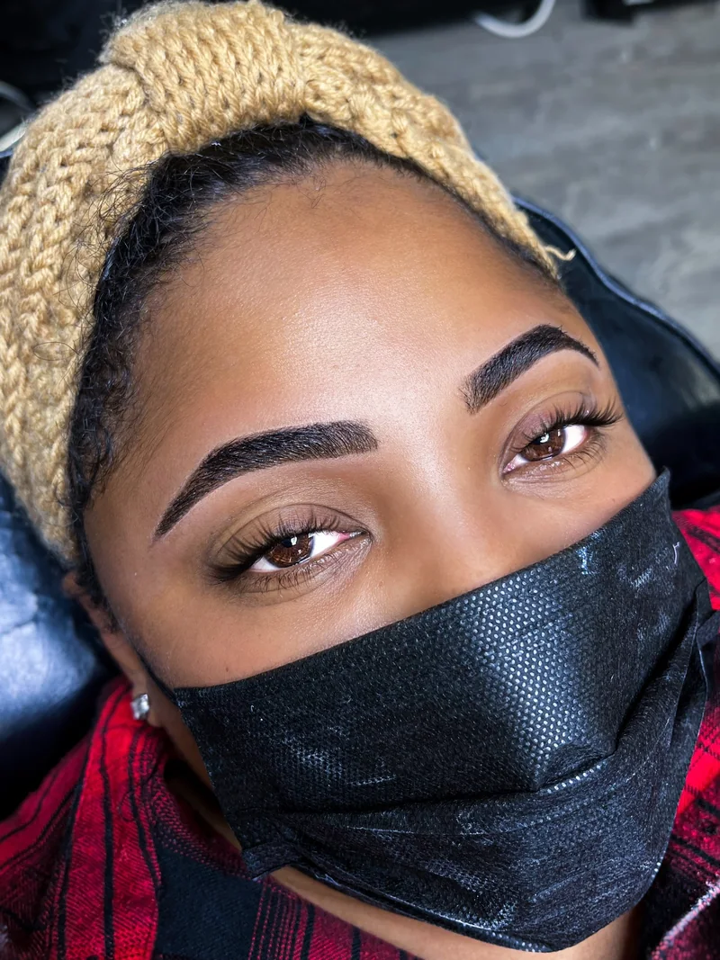 Brow tint result by Makeup By Mary LLC
