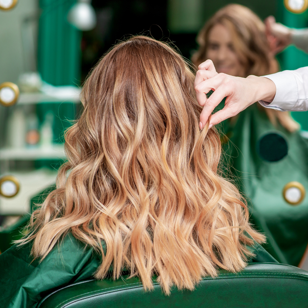 Balayage és melír