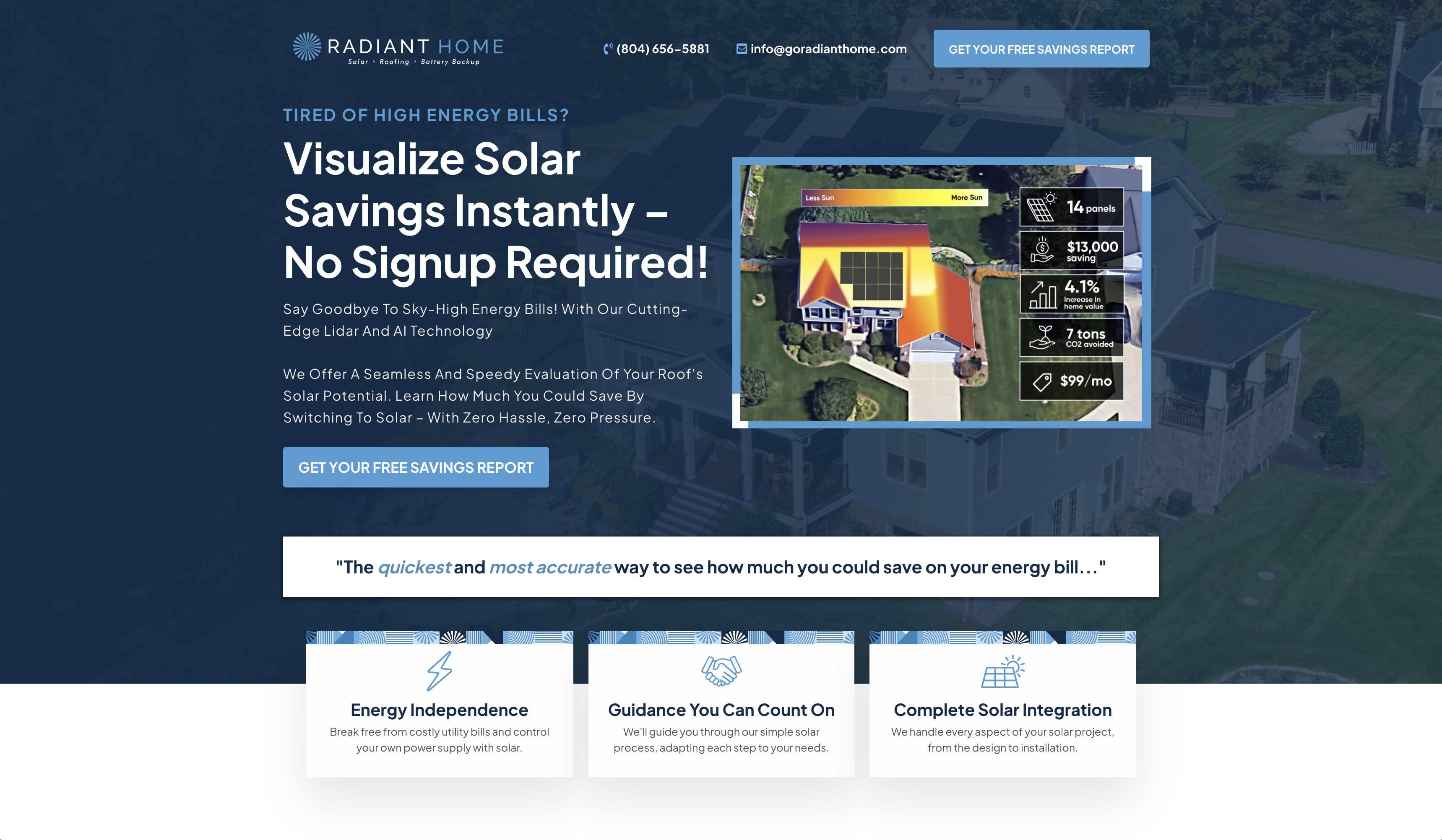Solar Savings Report | Solar Services in Virginia, Maryland, North ...