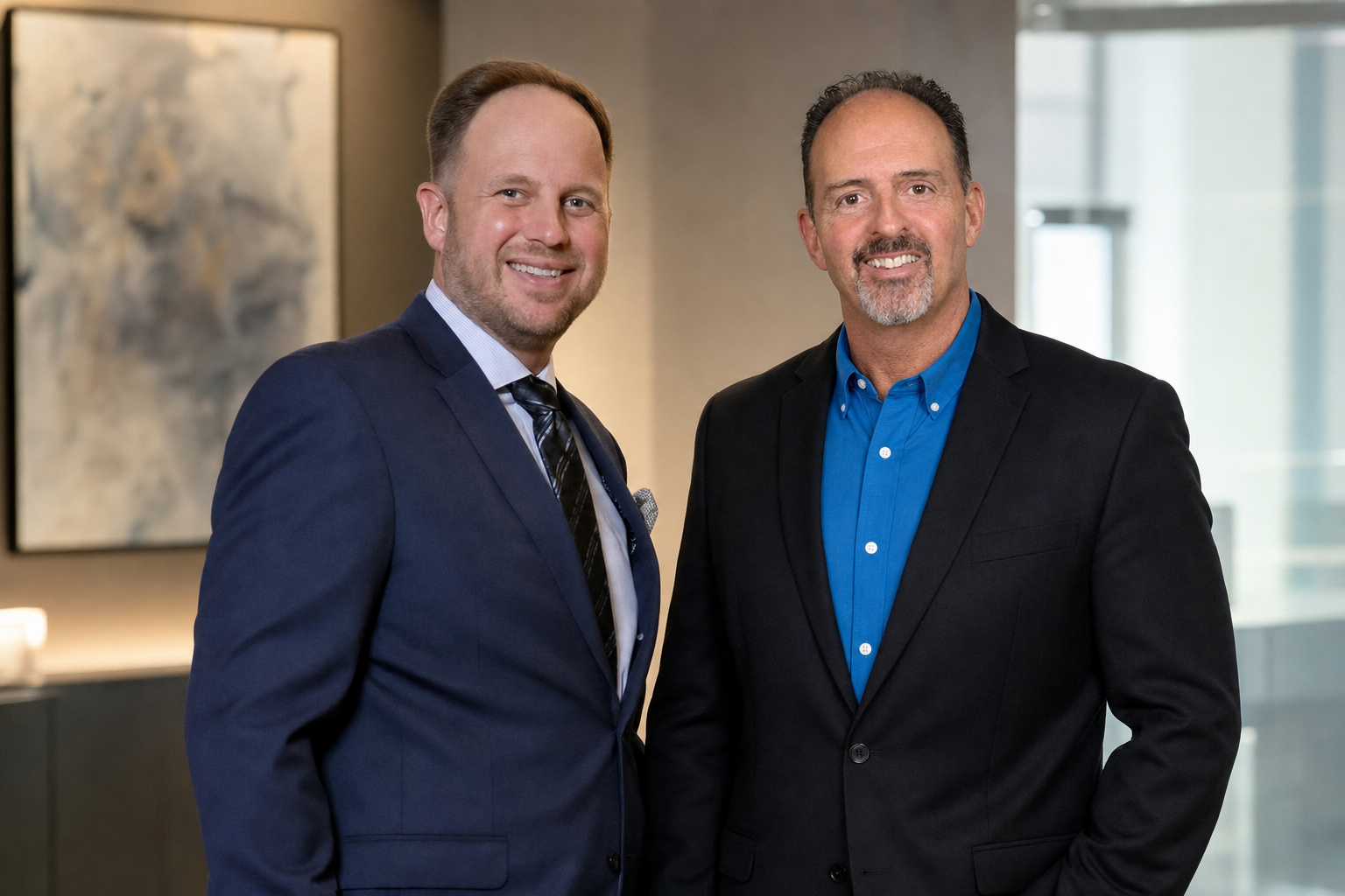 Terry Wright Sr. and Terry Wright Jr. of Wright Way Environmental Technologies