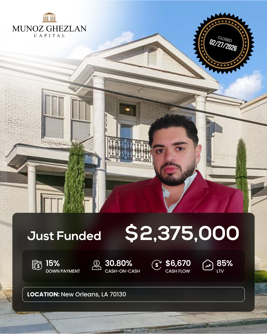 Recently Funded Deal