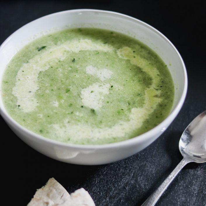 Low Histamine Cauliflower and Tuscan Kale Soup Recipe