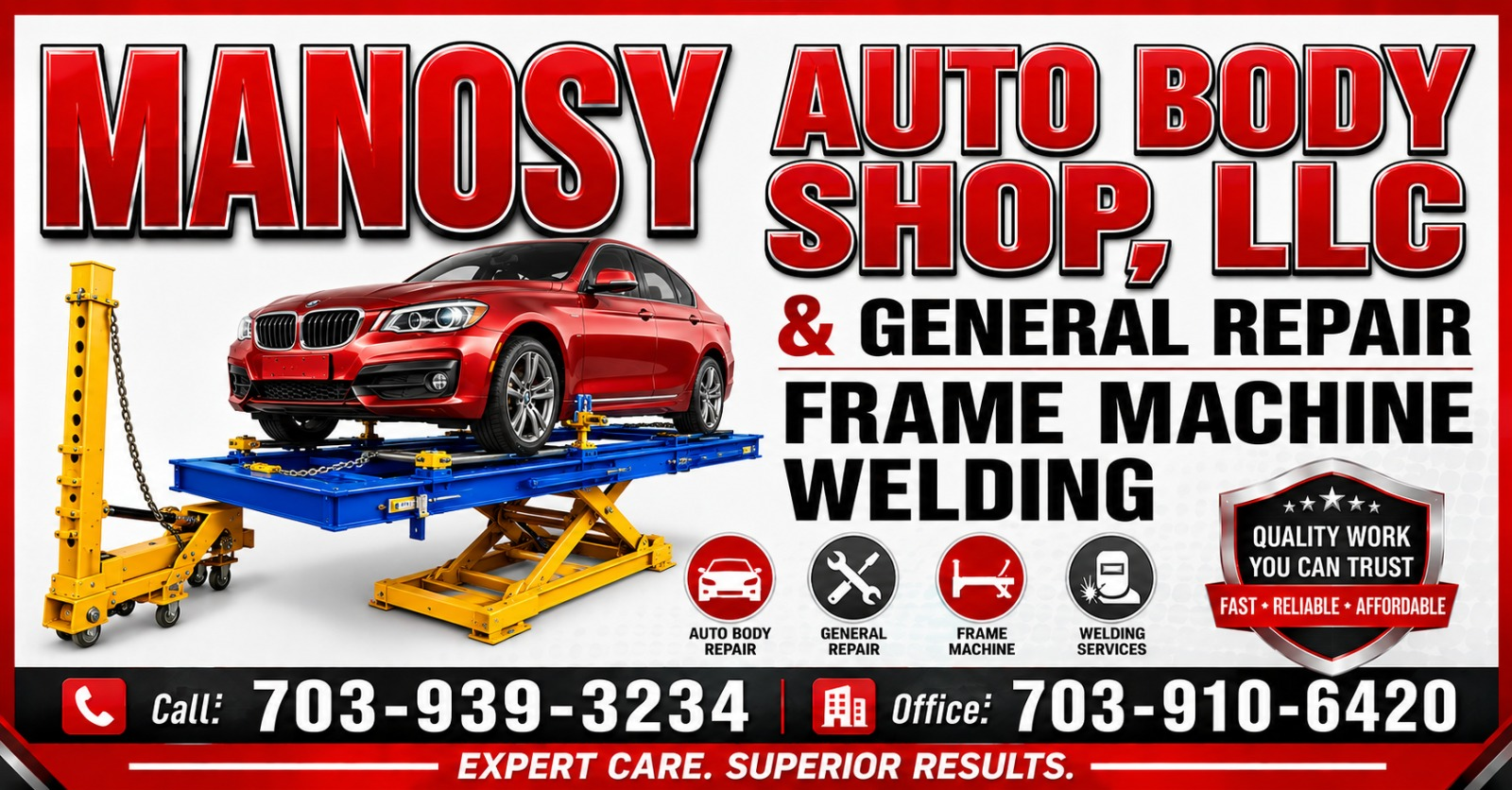 Manosy Auto Body Shop — Expert Care. Superior Results.
