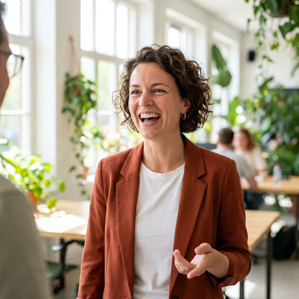 Noor, een fictieve salescoach