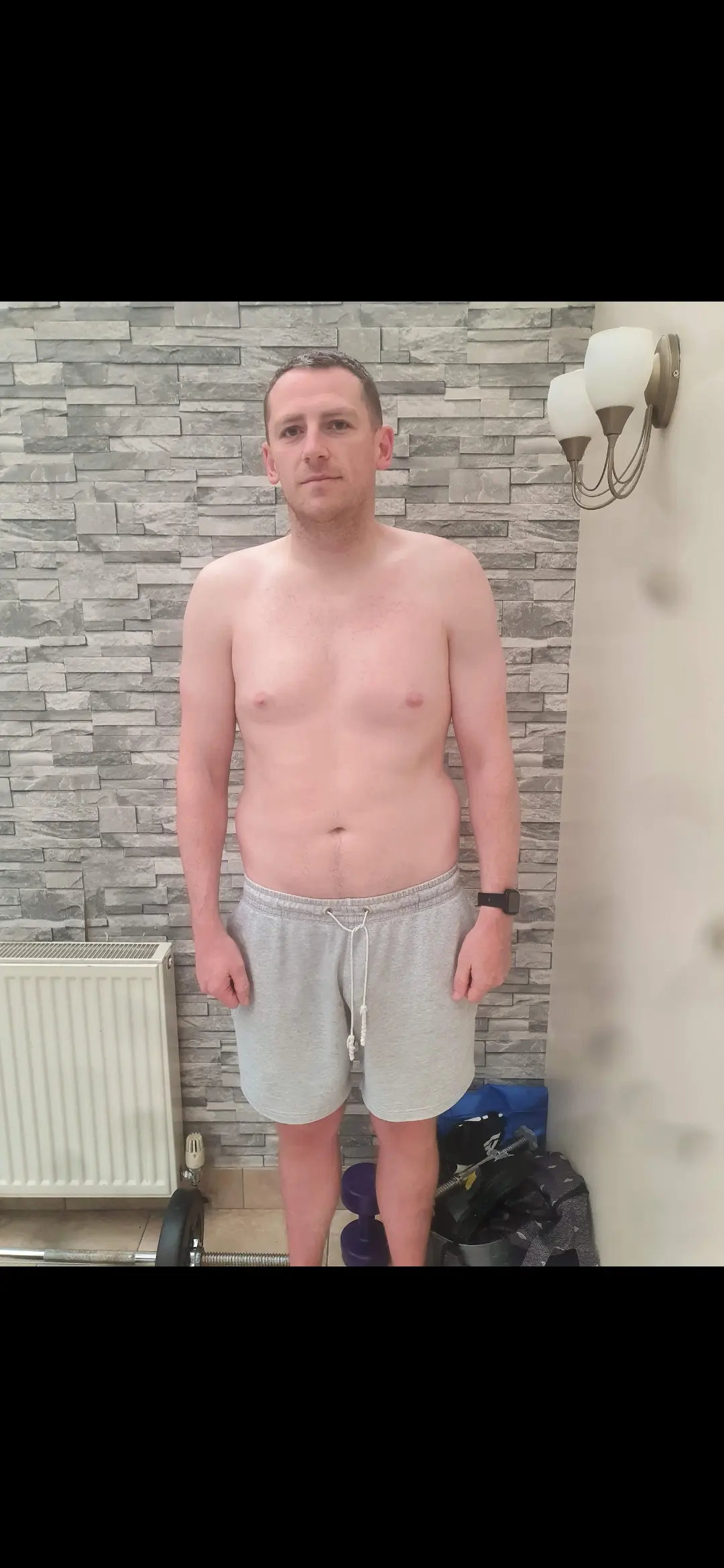 Scott before training at Atlas PT Swinton
