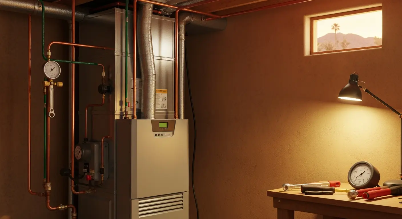 Furnace and heating system maintenance