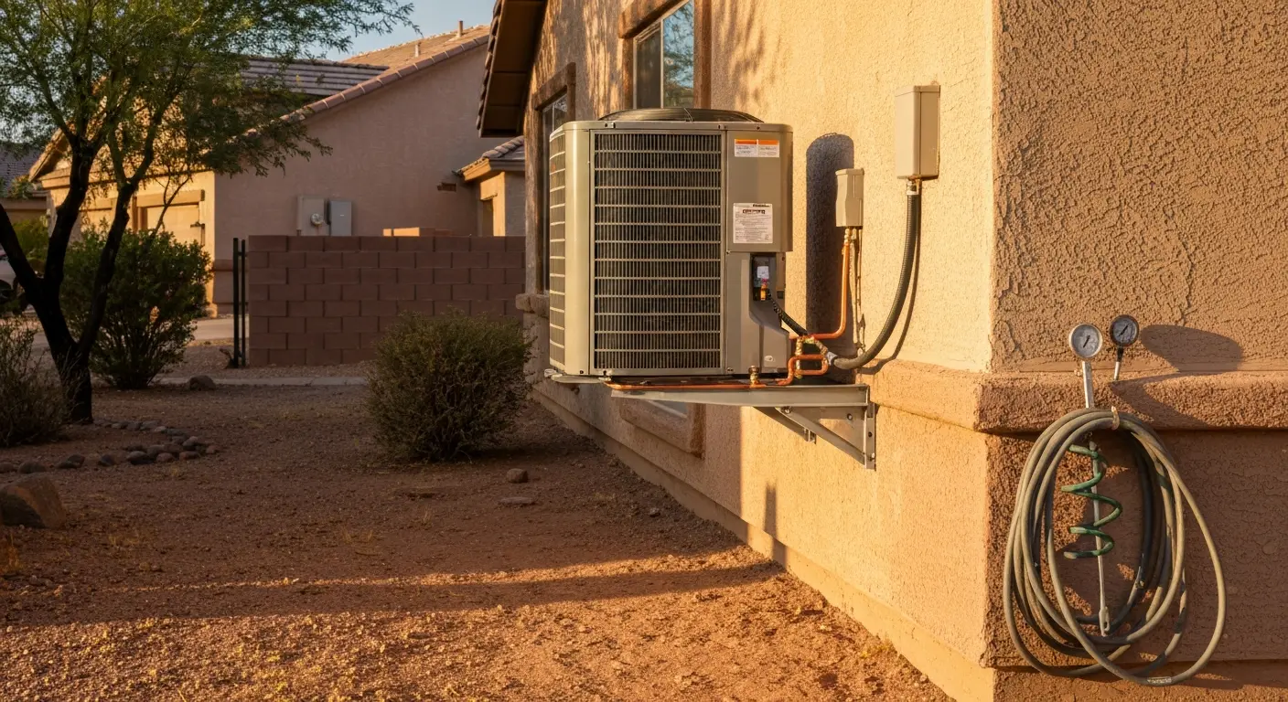 AC repair work