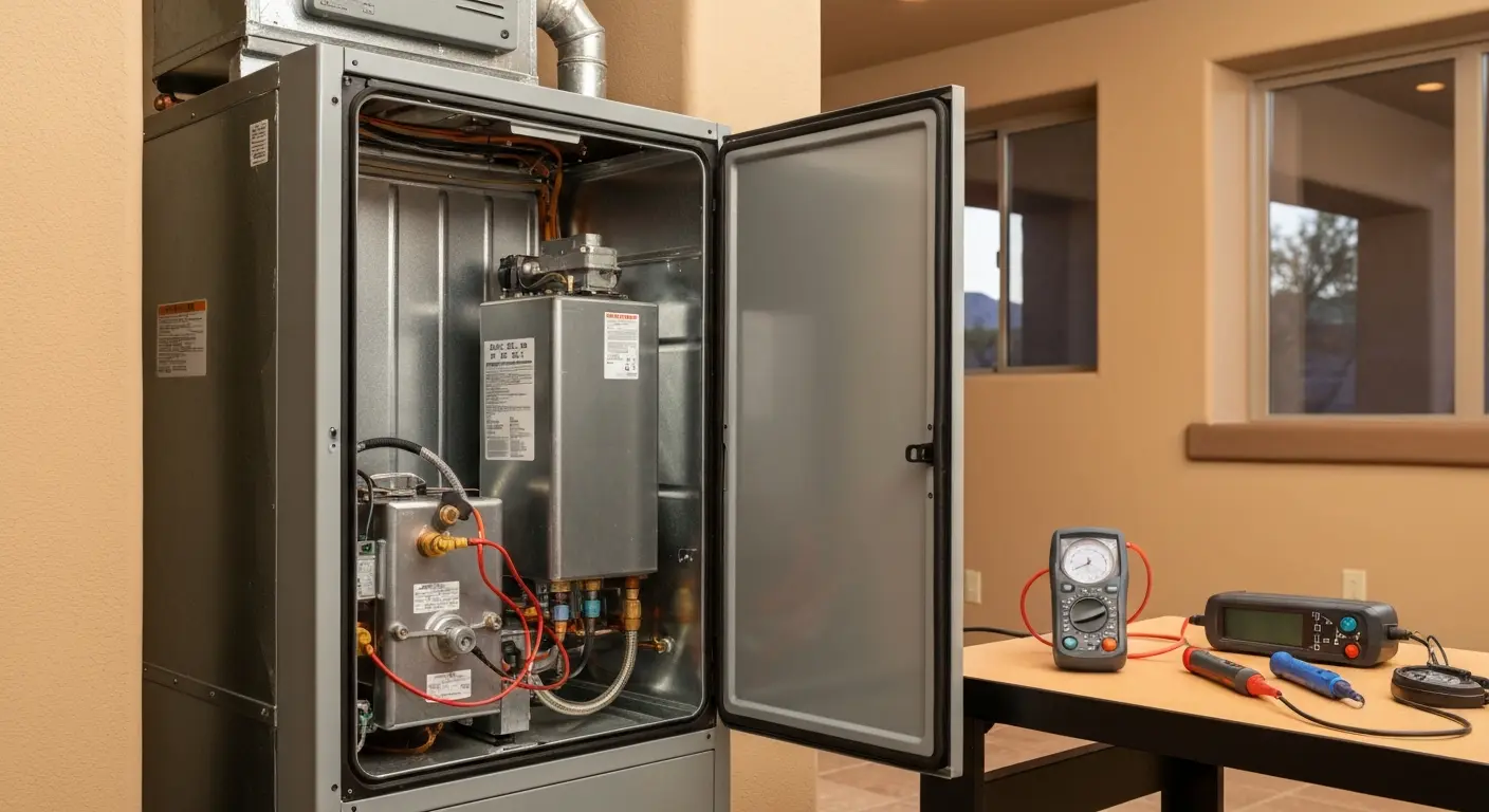 Furnace maintenance service