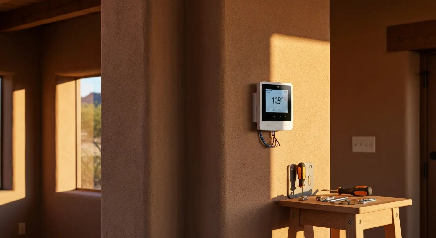 Smart thermostat installation