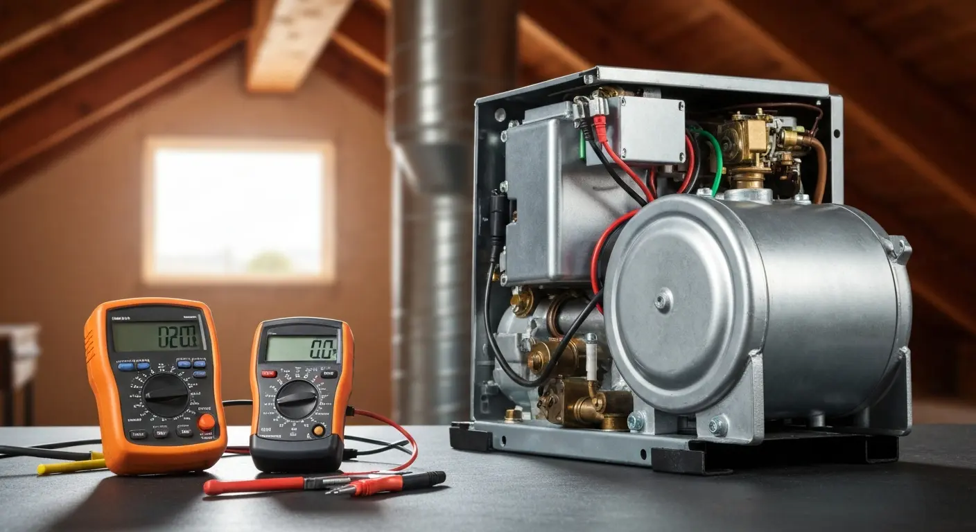 Air conditioning repair work