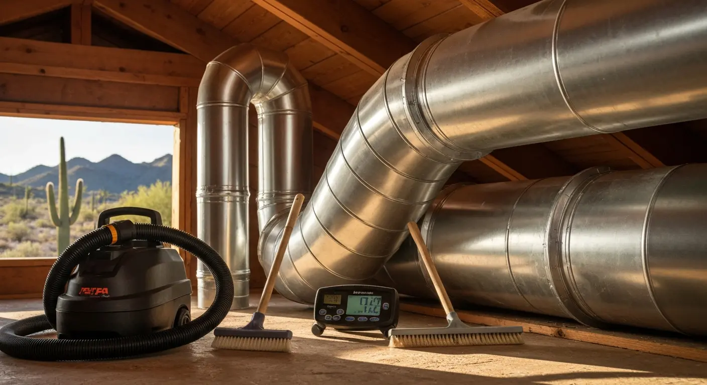 Air quality and duct cleaning