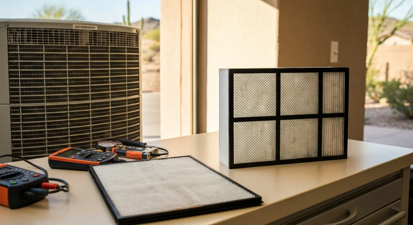 HVAC maintenance and filter service