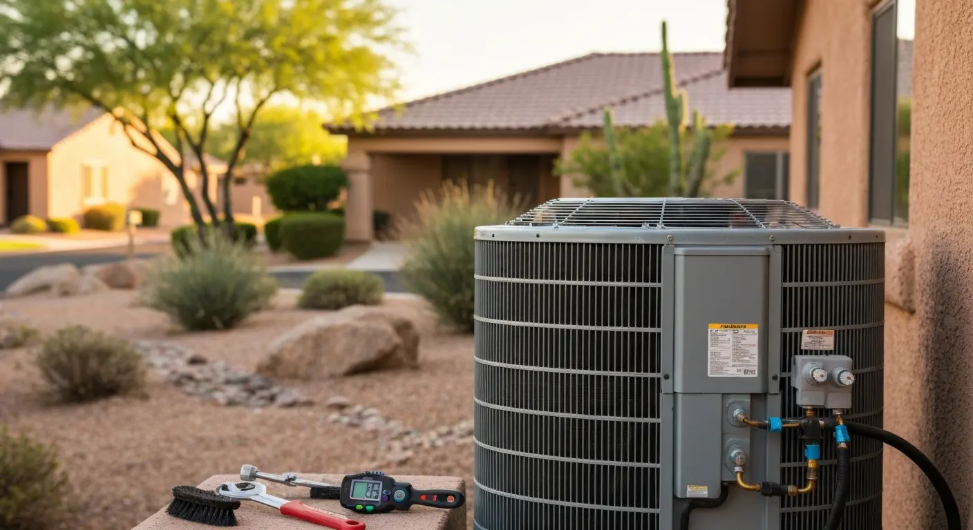 HVAC maintenance technician