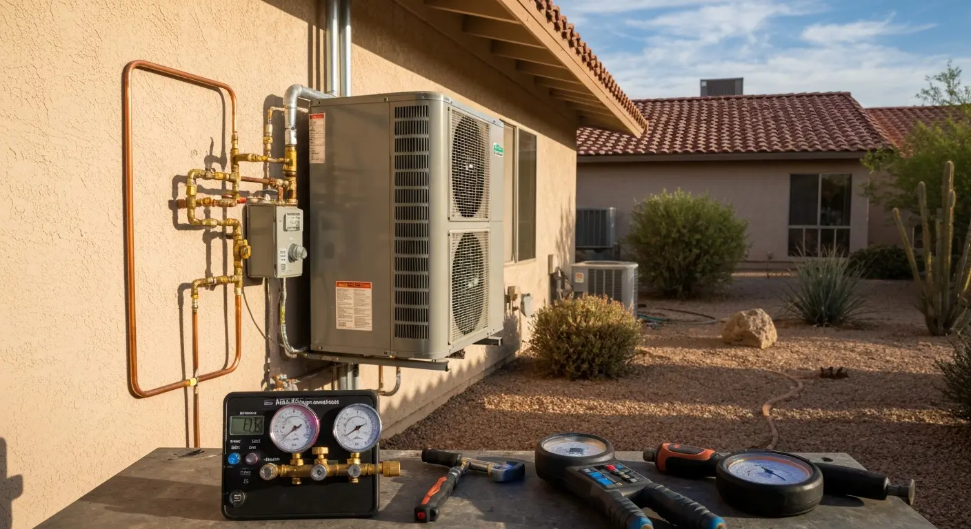 Heating system service