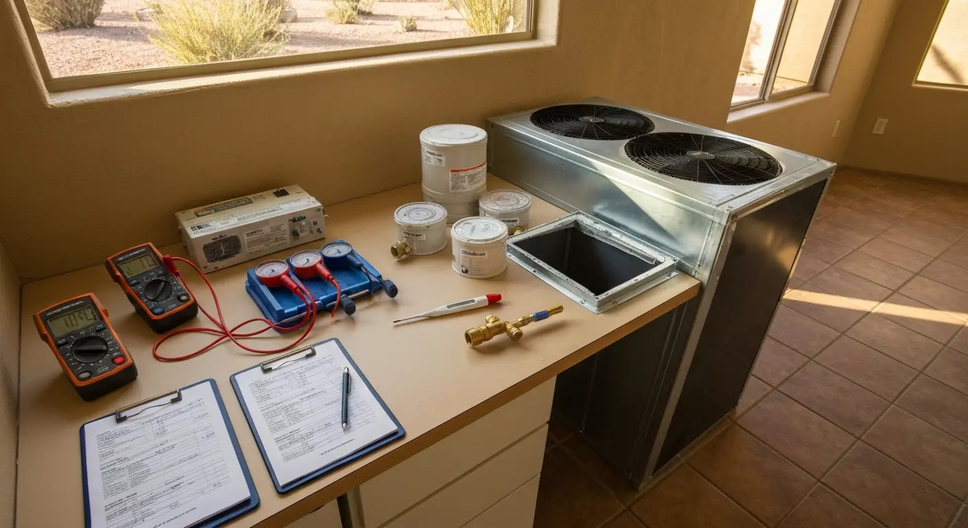 HVAC maintenance and tune-up