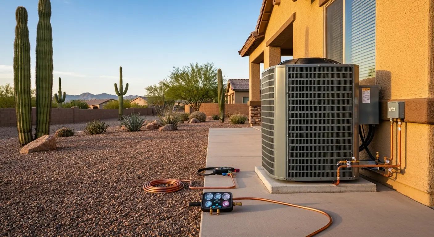 AC repair in Gold Canyon home