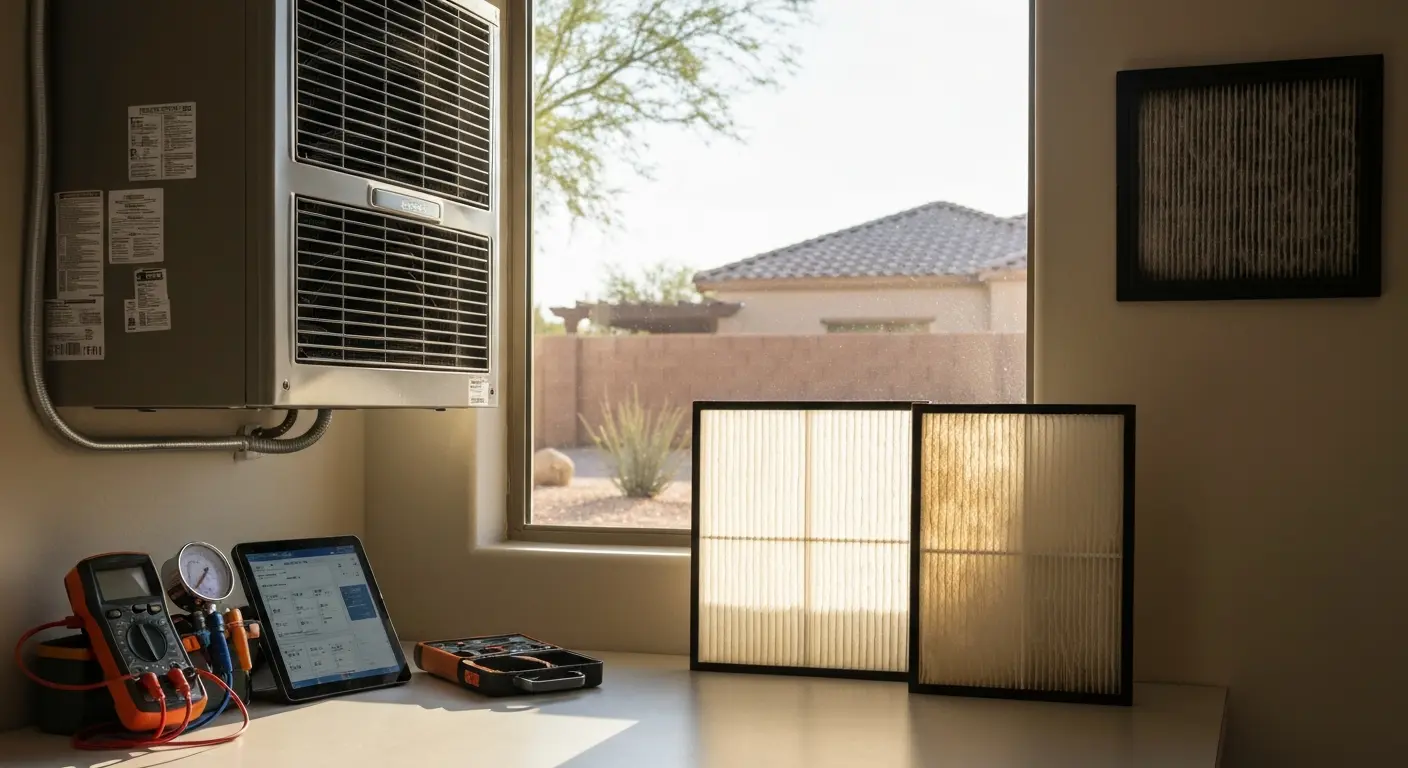 HVAC maintenance plan in San Tan Valley