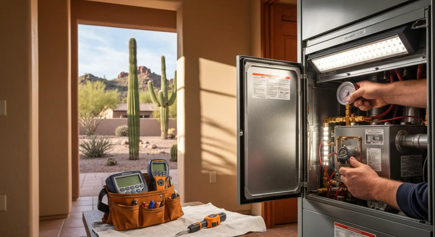 Heating system check