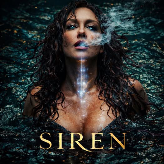 A powerful feminine figure representing the Siren archetype, feminine magnetism, self-expression, and the reclamation of women's power.