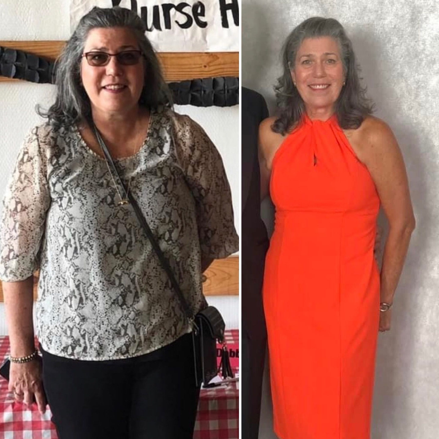 Deb before and after