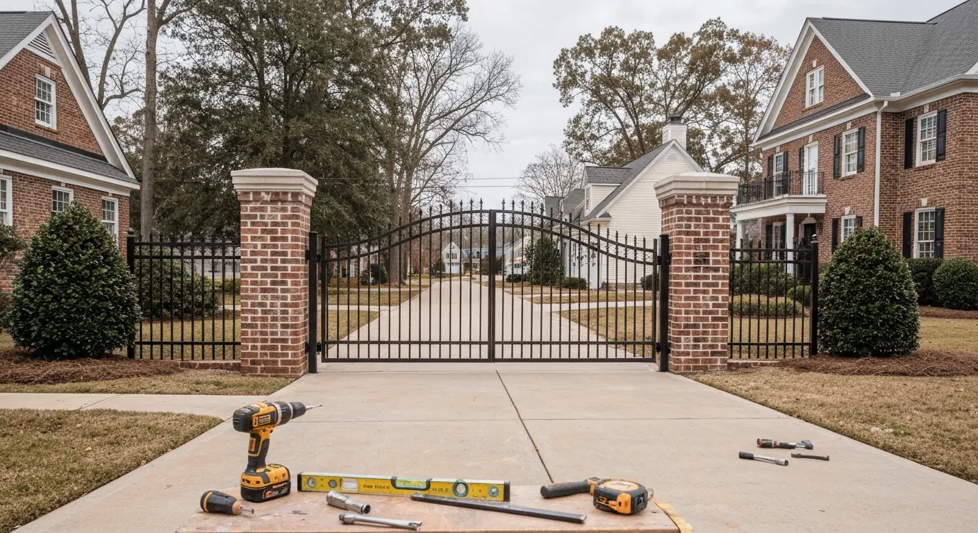 Gate installation project