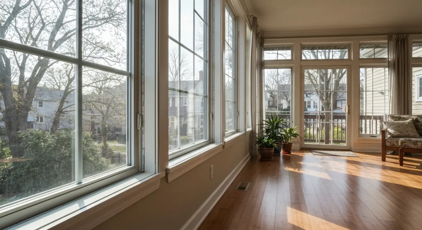 Three-season sunroom