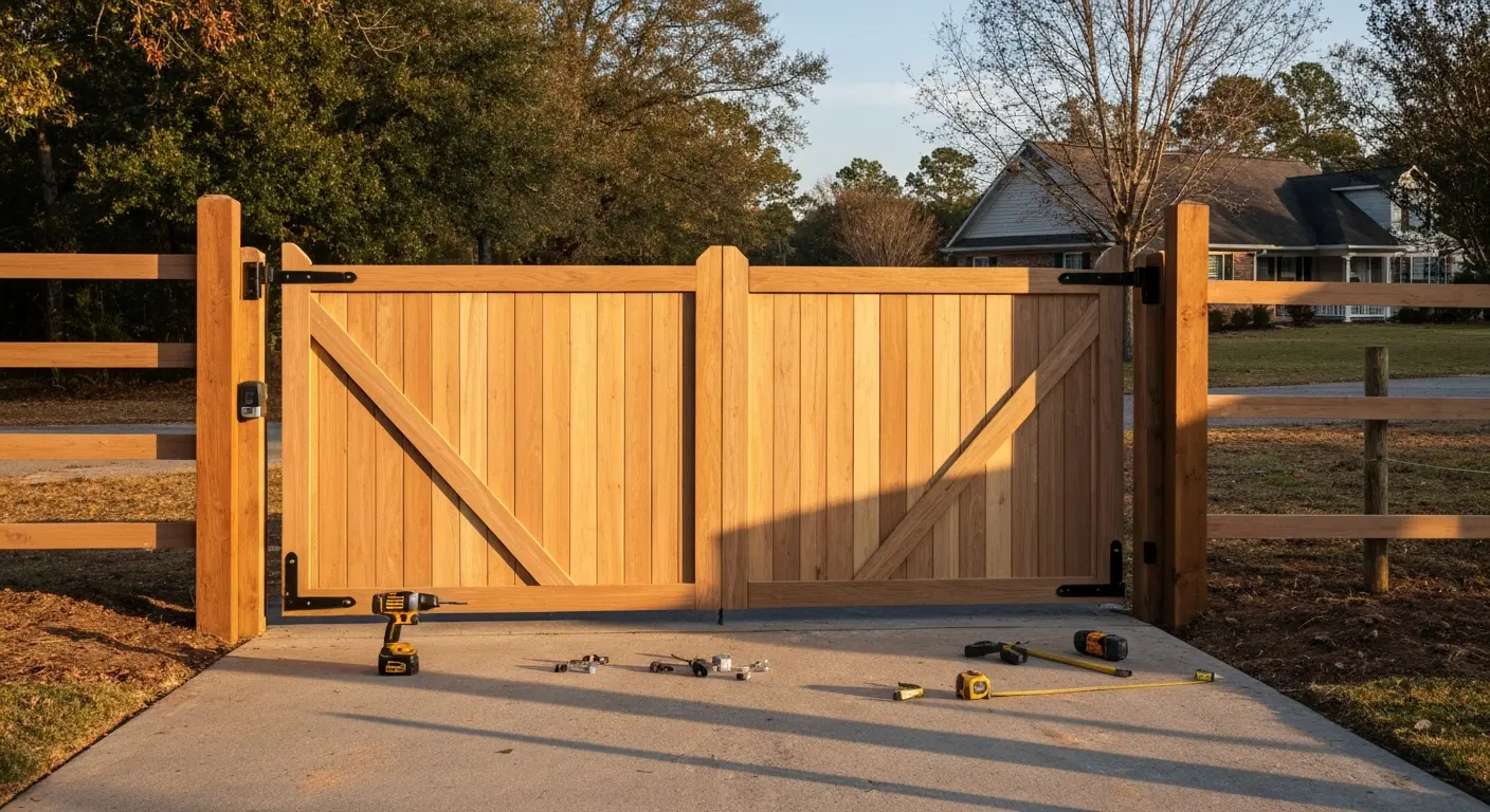 Gate installation service