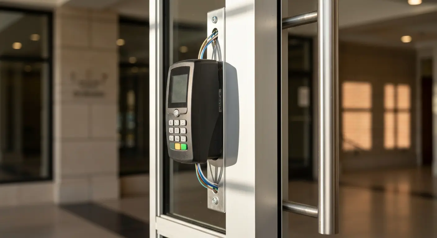 Keycard reader access system