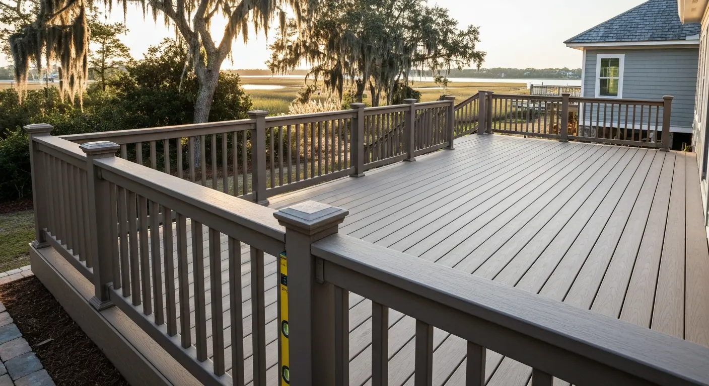 Deck construction project