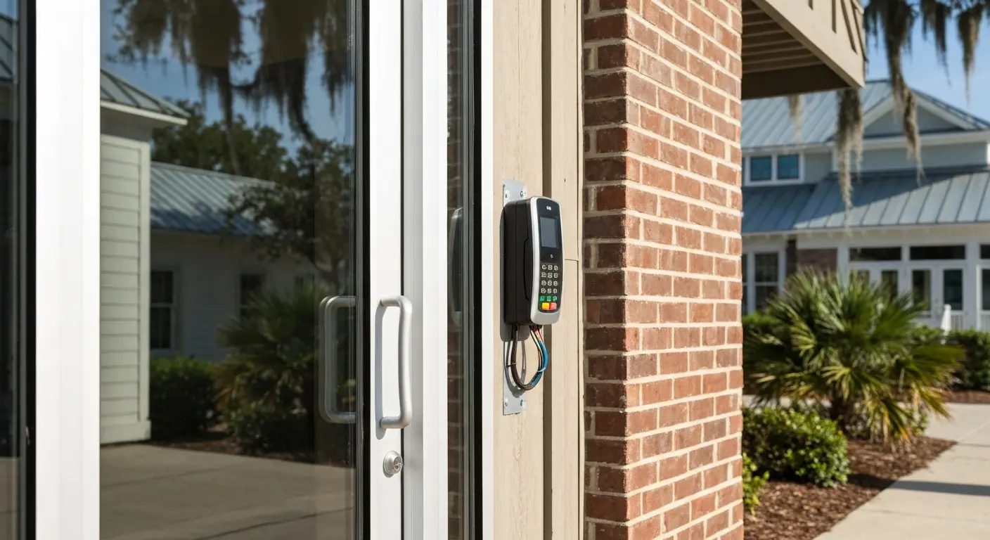 Card reader installation