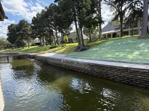 Concrete parking lot in Athens Tx