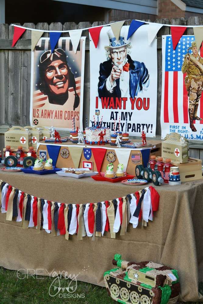 Military Party Setup