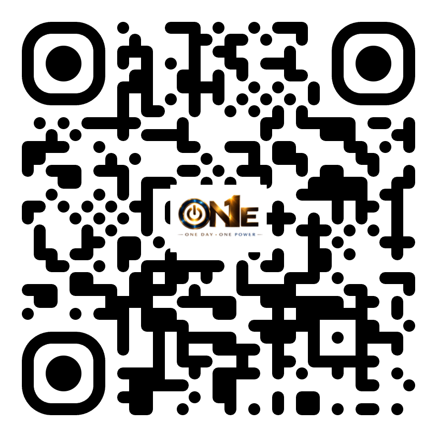 Scan to donate to One Day One Power