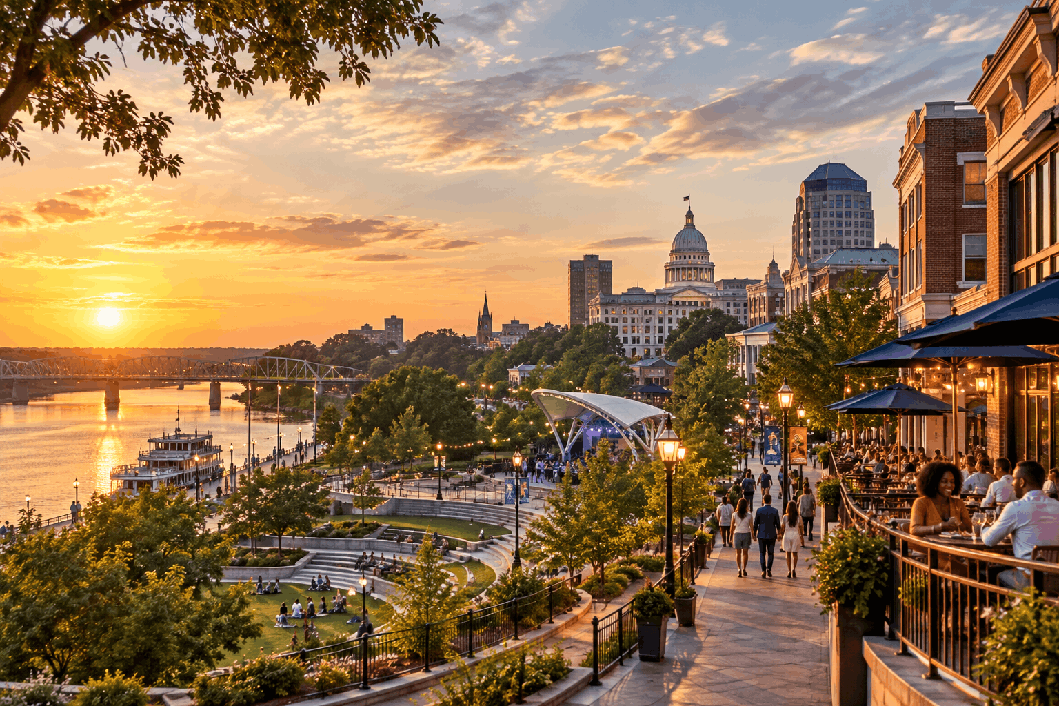Public spaces and cultural places in Montgomery