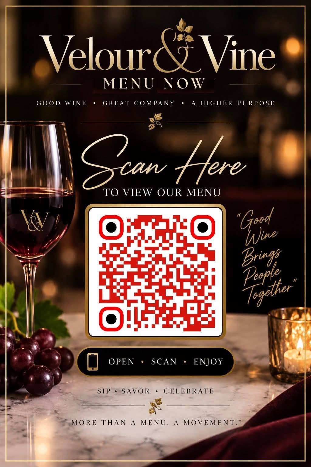 Velour & Vine September 17, 2026