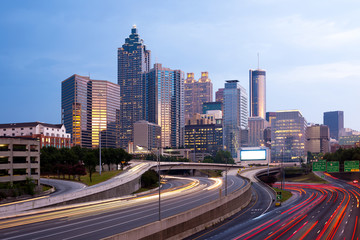 Modern urban architecture in Atlanta