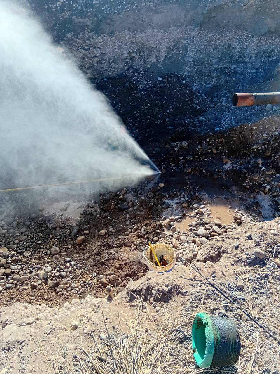 Cruce de ruta petrolero, empresa de Malargüe en Malargüe