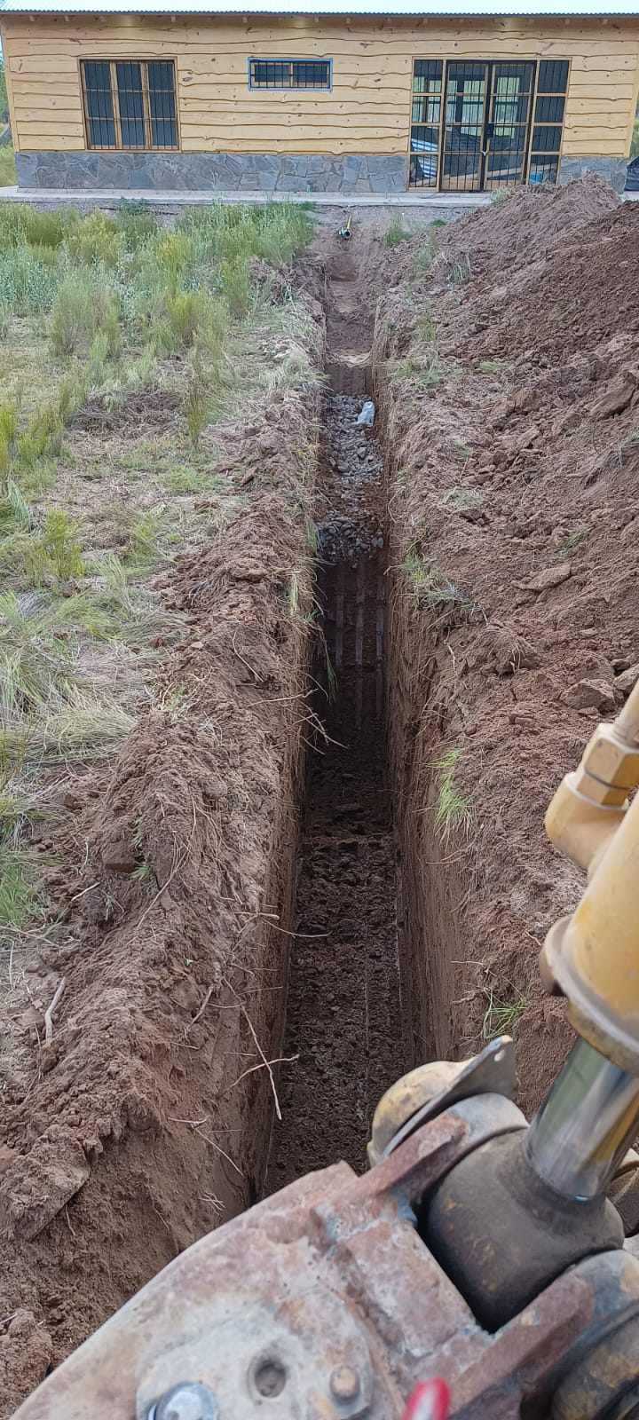 Planta de tratamiento Ecotanq domiciliaria · Planta terminada y lista para operación, sin consumo eléctrico.