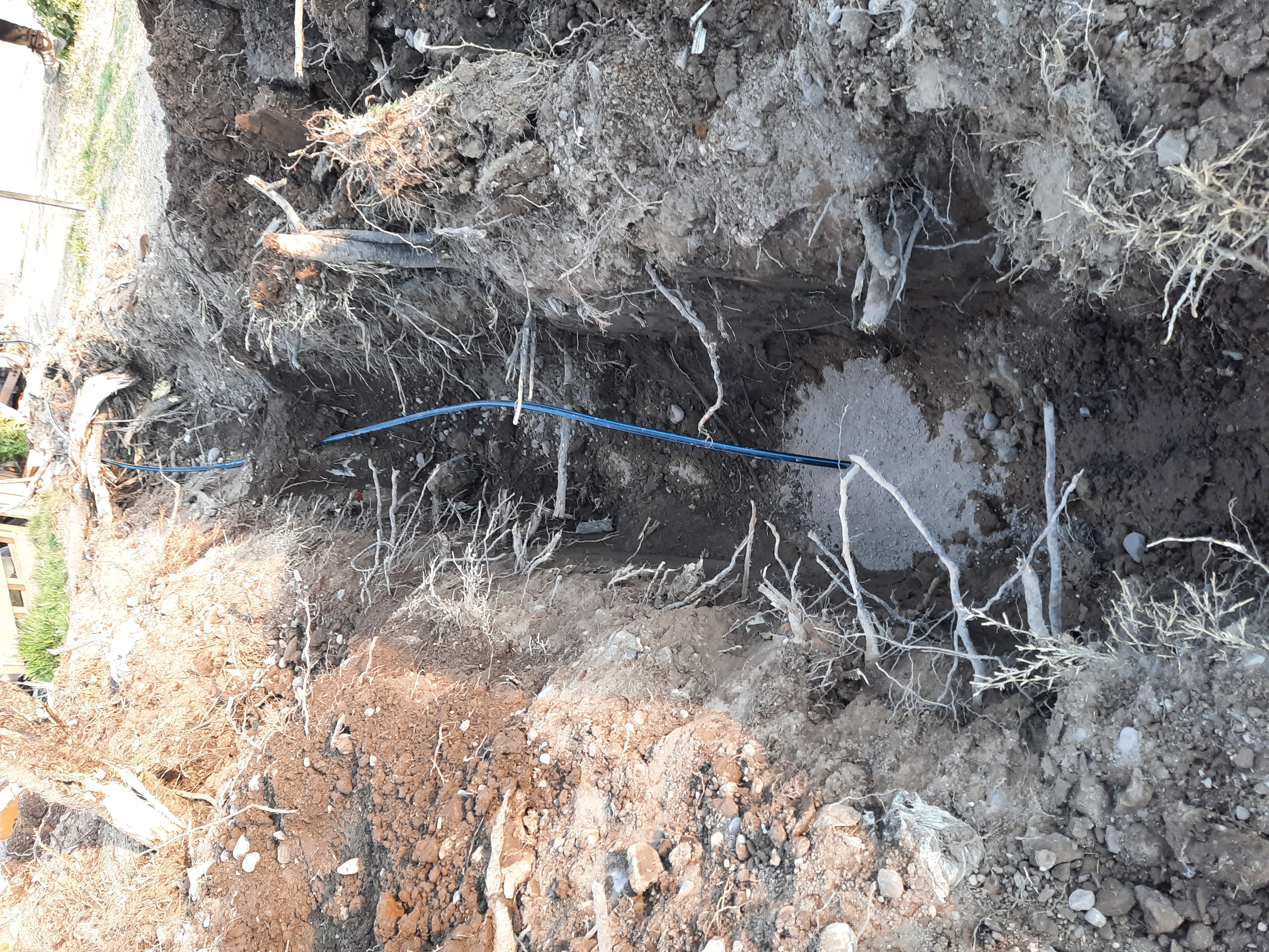 Conexión de agua domiciliaria · Unión y verificación de hermeticidad de las juntas.