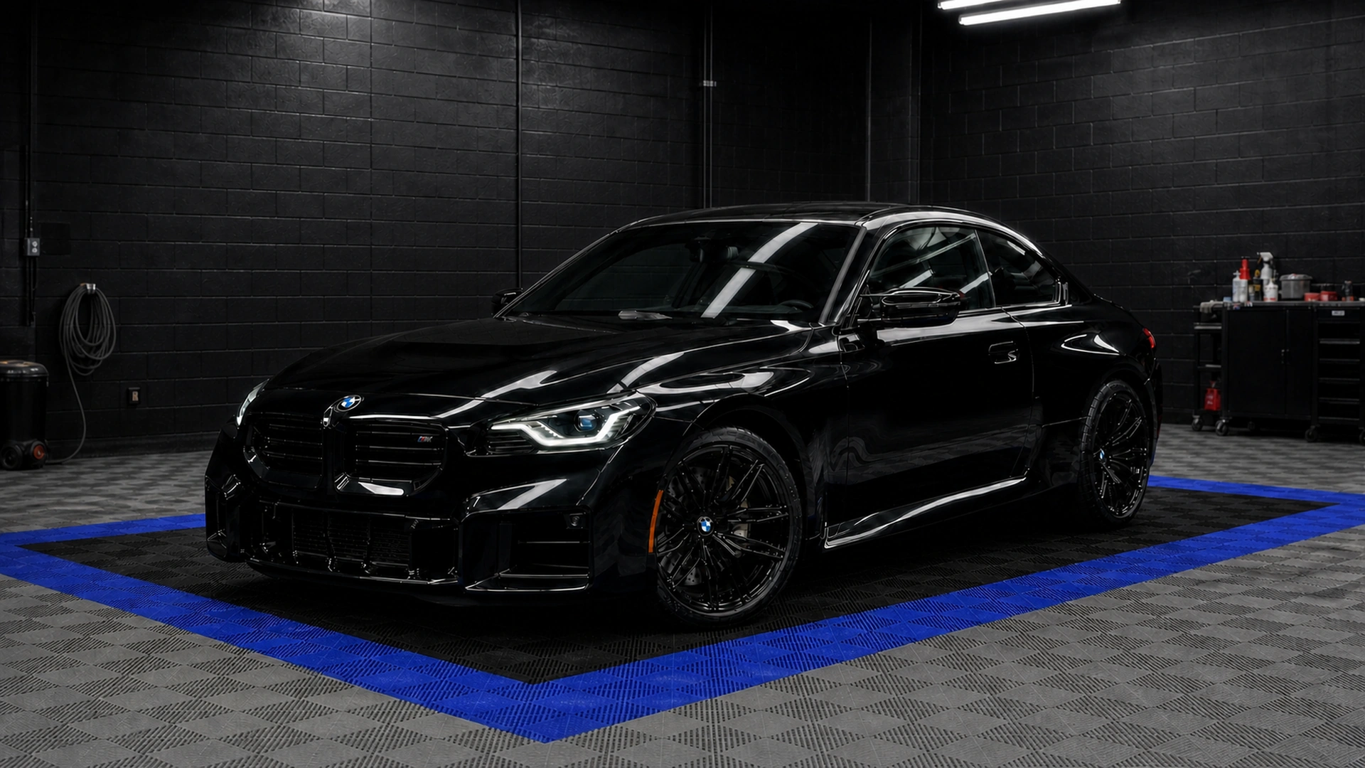 Black G87 BMW M2 performance coupe