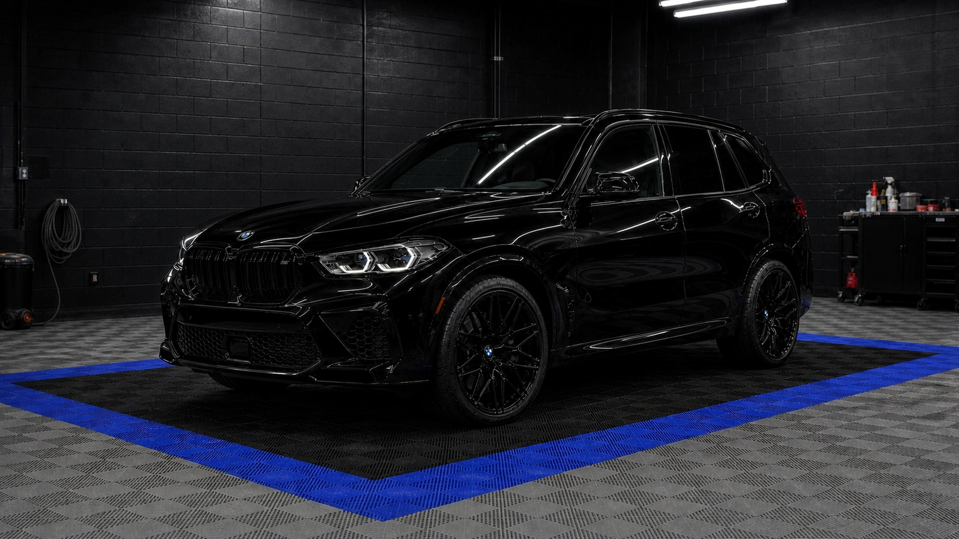 Black BMW X5 M performance SUV
